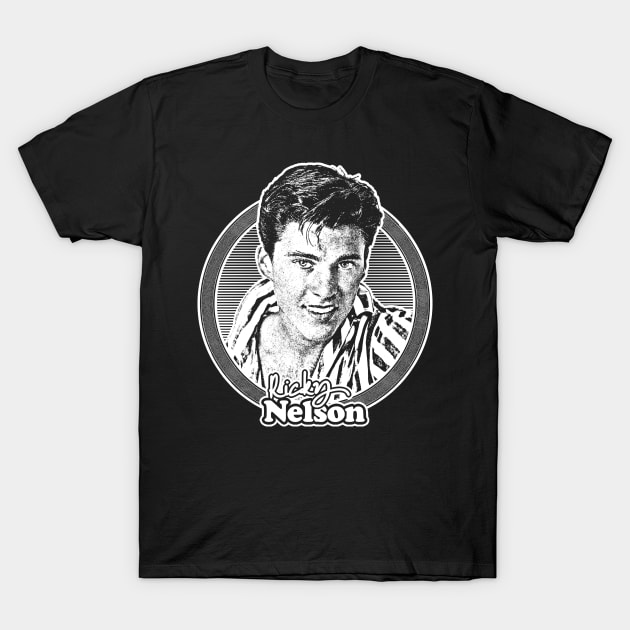 Ricky Nelson // 50s Retro Rock & Roll Aesthetic T-Shirt by DankFutura